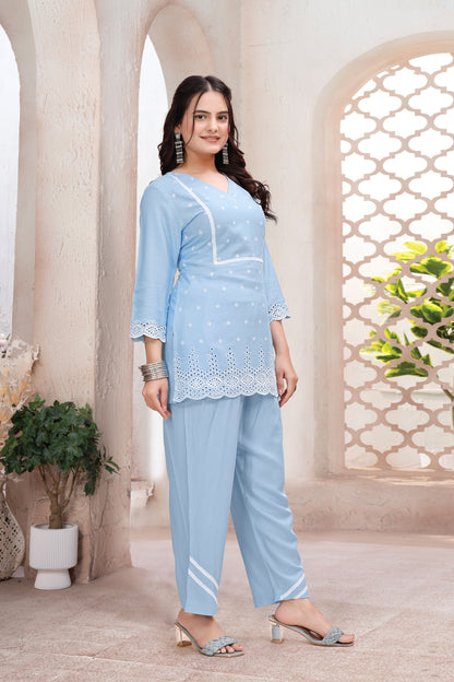 ZAYLÉRA Celeste Luxe Co-Ord Set