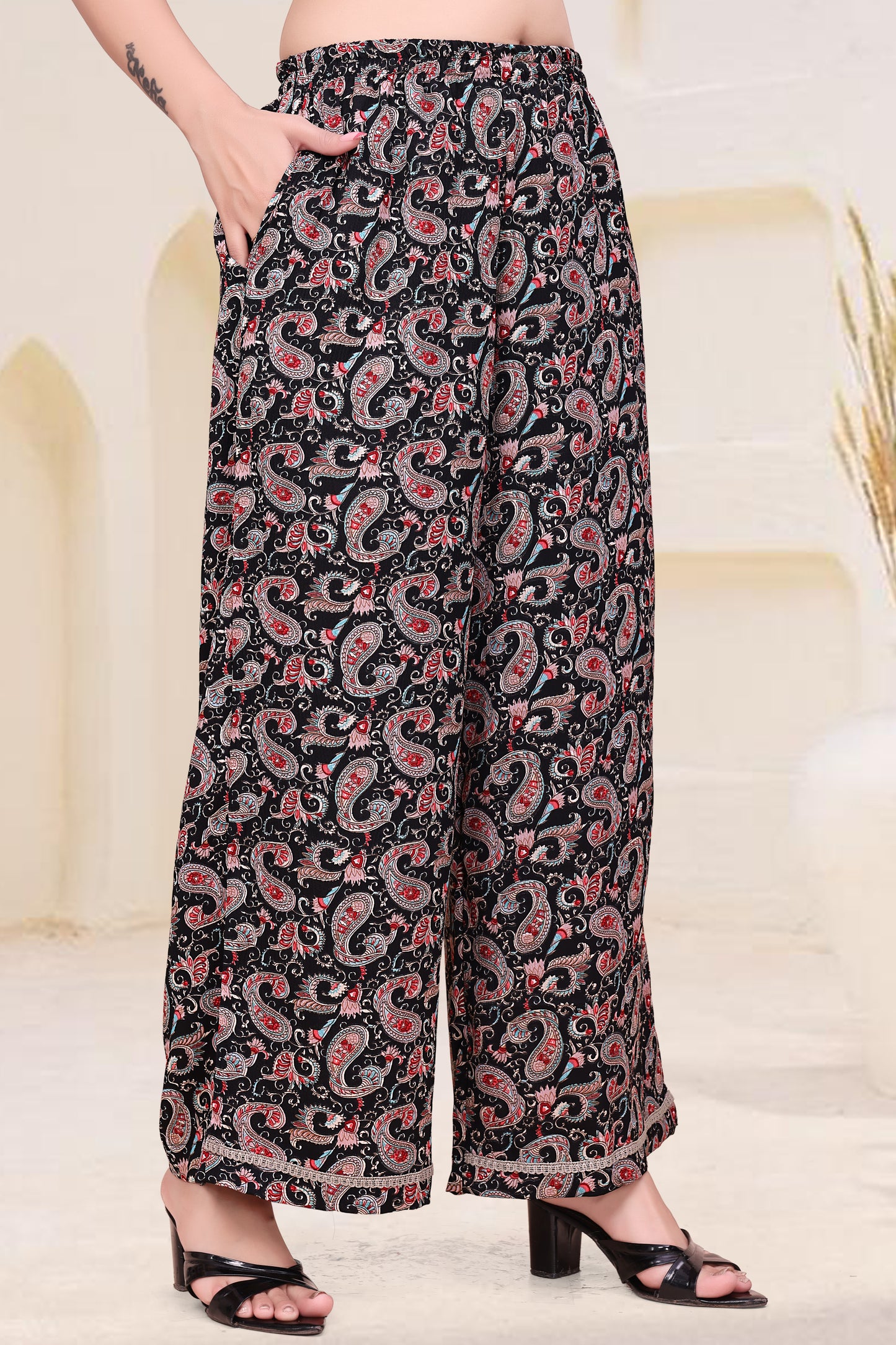 Midnight Paisley Co-ord Set