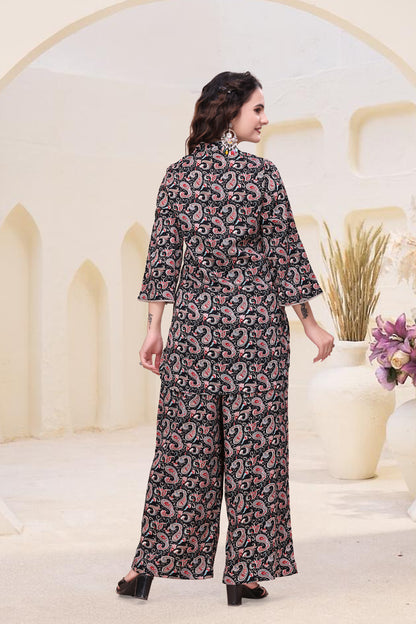 Midnight Paisley Co-ord Set