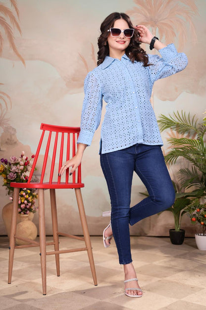 ZAYLÉRA Celeste Luxe Shirt