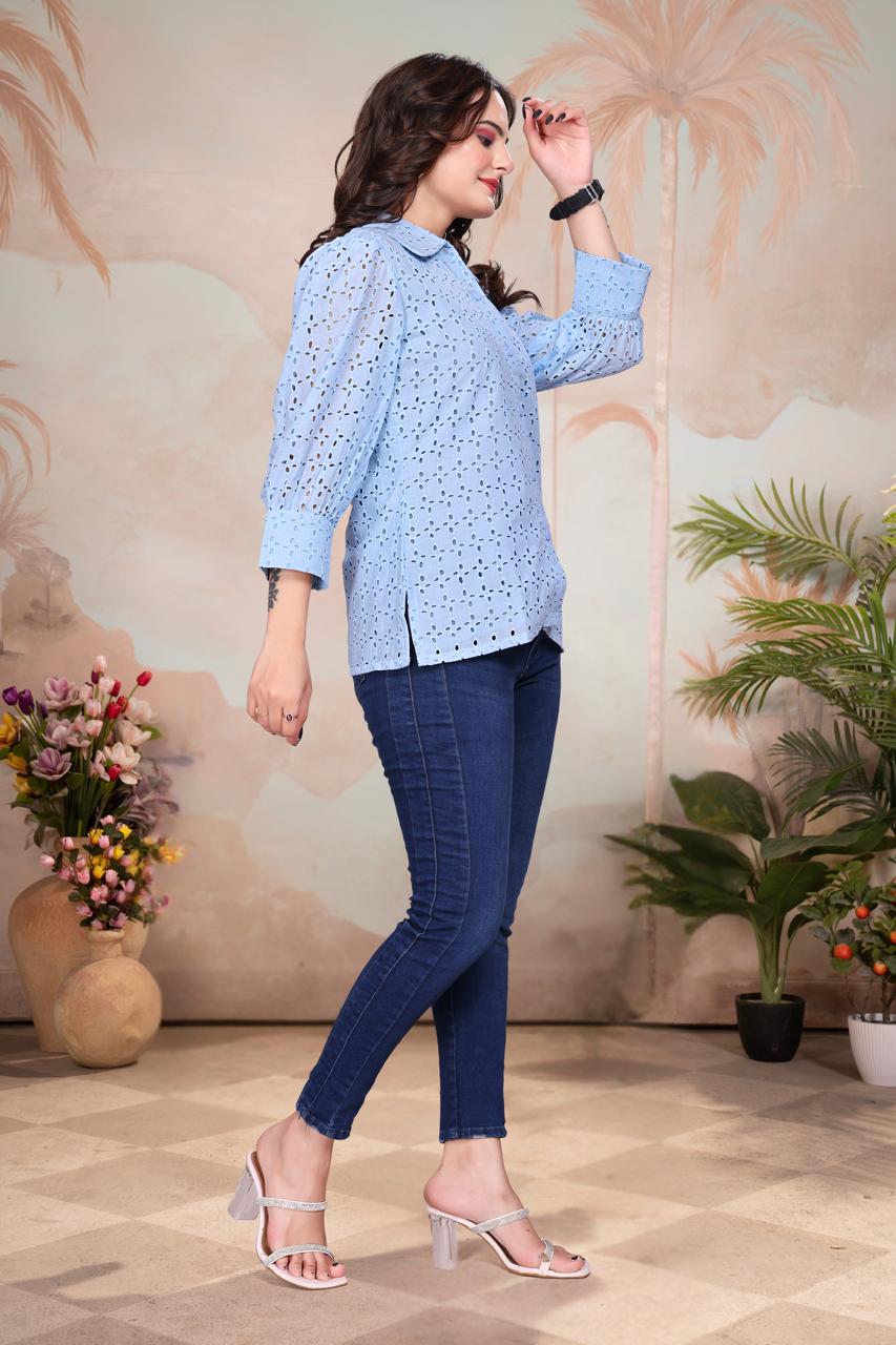 ZAYLÉRA Celeste Luxe Shirt