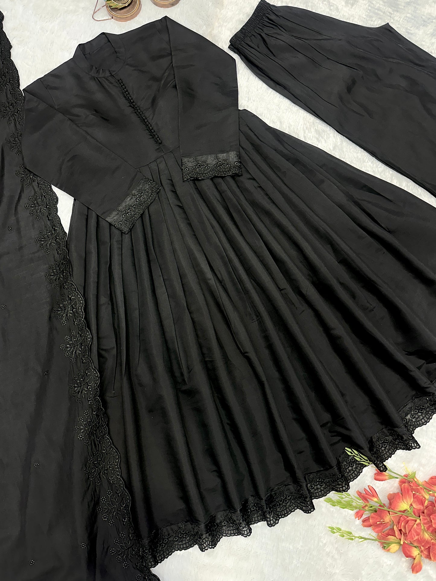 ✨ Mocha Grace Gown Set ✨