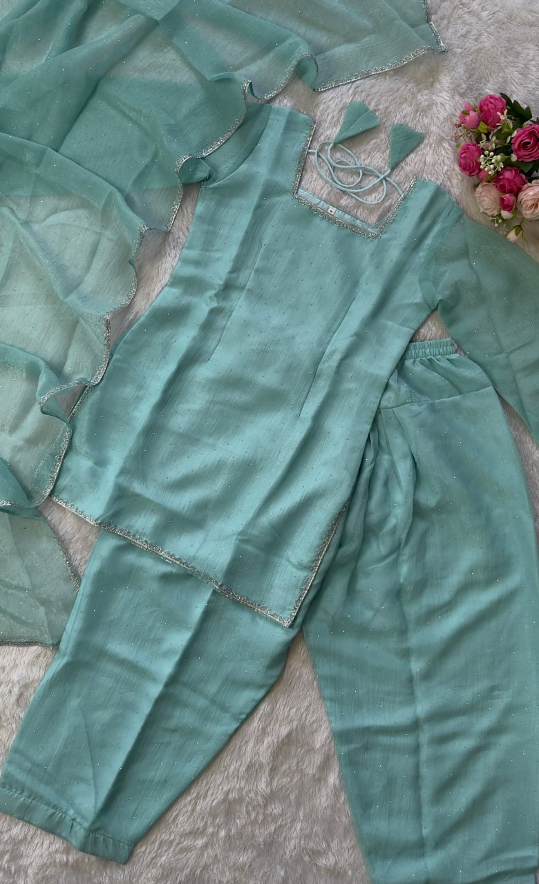 ✨Noor Elegance Embellished Suit✨