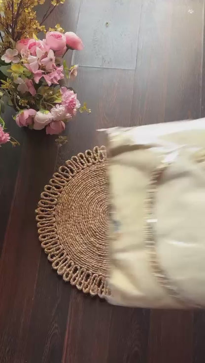 Ivory Bloom Luxe Co-Ord Set