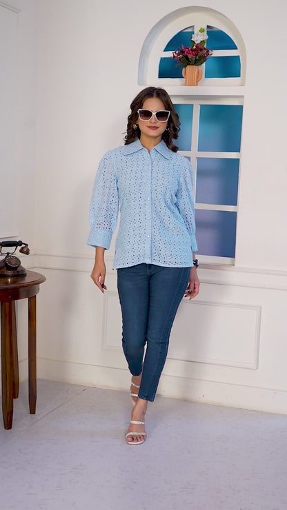 ZAYLÉRA Celeste Luxe Shirt